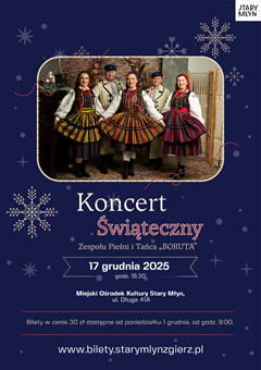Świąteczny koncert Zespołu Boruta